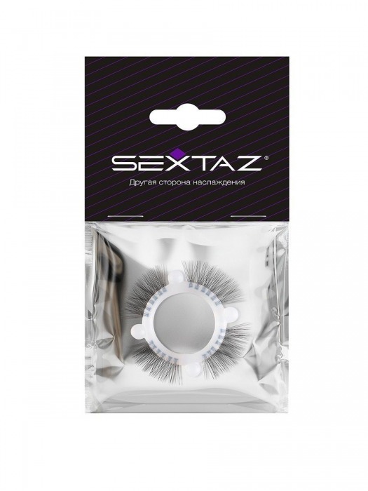 Эластичное кольцо с «ресничками» и 4 шариками - Sextaz - в Жуковском купить с доставкой