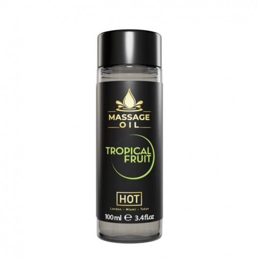 Массажное масло c ароматом тропических фруктов Massage Oil - 100 мл. - HOT - купить с доставкой в Жуковском