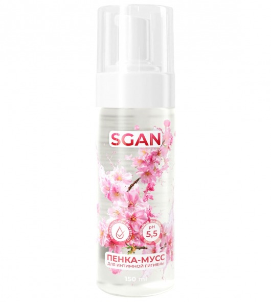 Пенка-мусс для интимной гигиены SGAN с пребиотиками - 150 мл. - SGAN - купить с доставкой в Жуковском