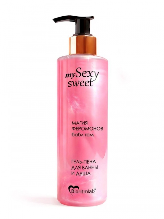 Гель-пена для ванны и душа Sexy Sweet с феромонами и ароматом бабл-гам - 200 мл. -  - Магазин феромонов в Жуковском