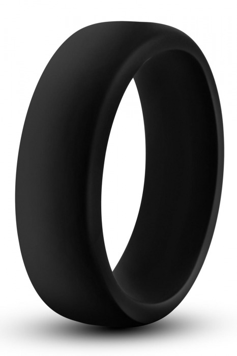 Черное эрекционное кольцо Silicone Go Pro Cock Ring - Blush Novelties - в Жуковском купить с доставкой