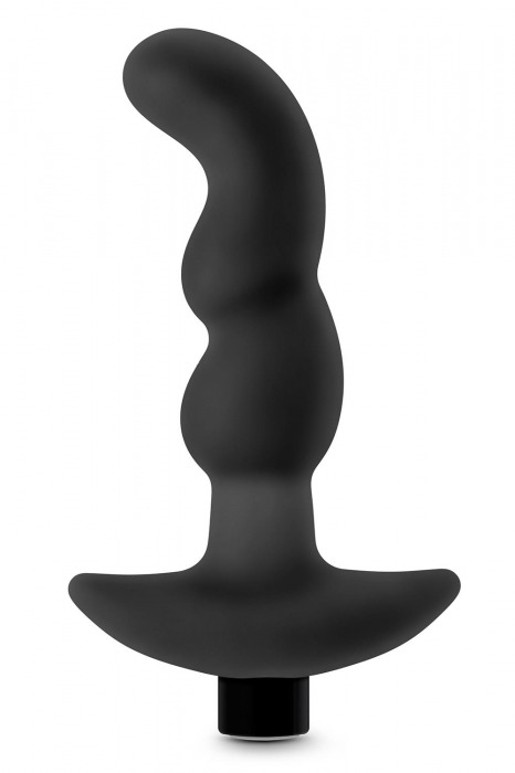 Черный вибромассажер простаты Prostate Massager 03 - 15,2 см. - Blush Novelties - в Жуковском купить с доставкой