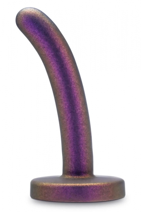 Фиолетовая насадка с гладкой поверхностью Surrender 4.75 Inch Beginner Pegging Dildo - 12 см. - Blush Novelties - купить с доставкой в Жуковском