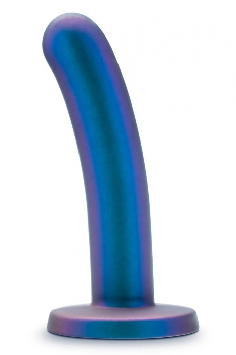 Синяя насадка с гладкой поверхностью Surrender 5.75 Inch Intermediate Pegging Dildo - 14,6 см. - Blush Novelties - купить с доставкой в Жуковском