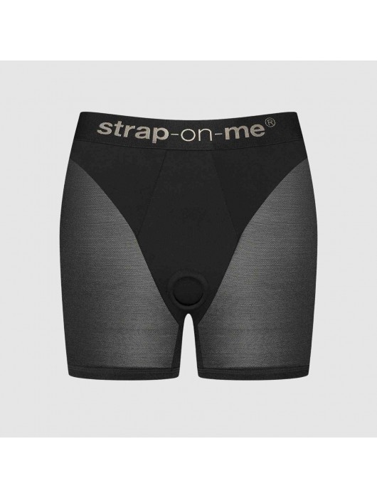 Трусики-шорты для фиксации насадок Strap-on-me Harness Lingerie Halo - size S - Strap-on-me - купить с доставкой в Жуковском