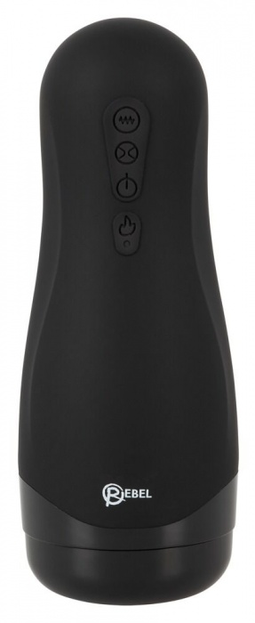 Черный вибромастурбатор с подогревом Masturbator with 3 Functions - Orion - в Жуковском купить с доставкой