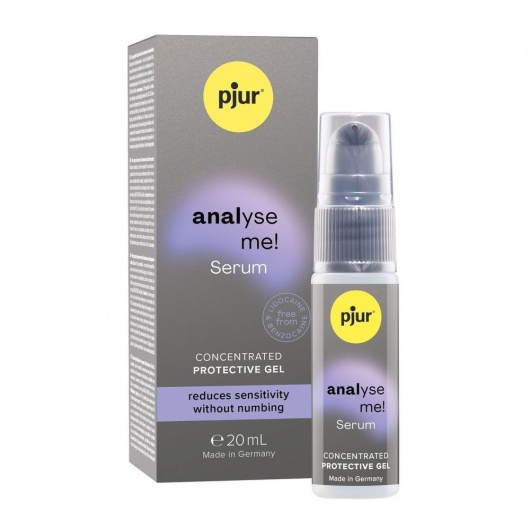 Расслабляющая анальная сыворотка pjur Analyse Me Serum - 20 мл. - Pjur - купить с доставкой в Жуковском