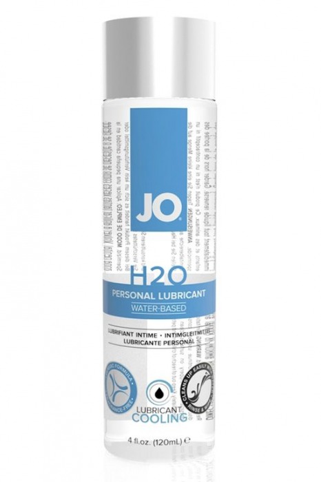 Охлаждающий лубрикант на водной основе JO Personal Lubricant H2O COOLING - 120 мл. - System JO - купить с доставкой в Жуковском