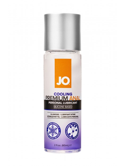 Анальный охлаждающий лубрикант на силиконовой основе JO PREMIUM ANAL COOLING - 60 мл. - System JO - купить с доставкой в Жуковском