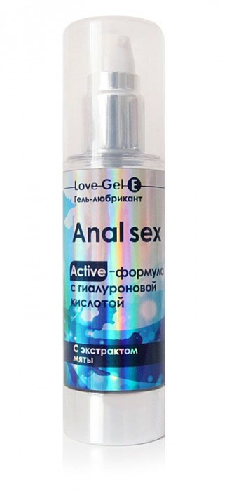 Анальный обезболивающий гель-лубрикант LoveGel E - 55 гр. - Биоритм - купить с доставкой в Жуковском
