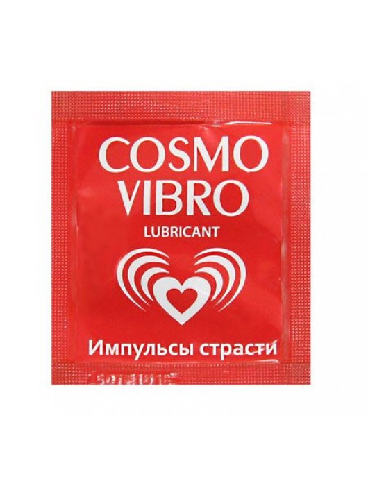 Пробник женского стимулирующего лубриканта на силиконовой основе Cosmo Vibro - 3 гр. - Биоритм - купить с доставкой в Жуковском