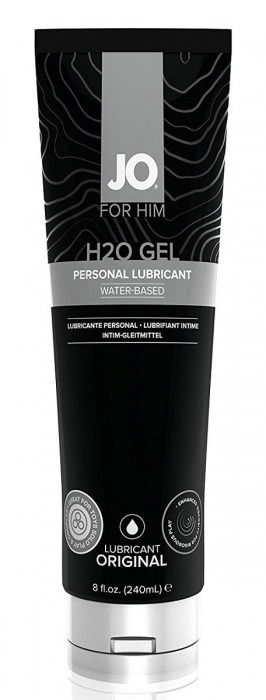 Лубрикант-гель для мужчин JO H2O GEL ORIGINAL - 240 мл. - System JO - купить с доставкой в Жуковском