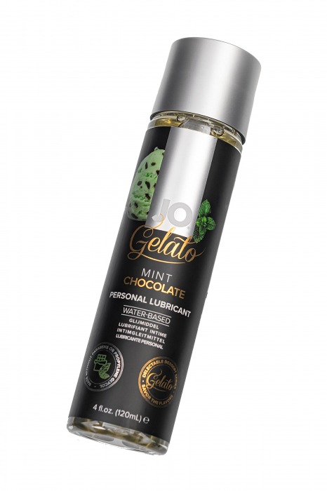 Лубрикант с ароматом мятного шоколада JO GELATO MINT CHOCOLATE - 120 мл. - System JO - купить с доставкой в Жуковском