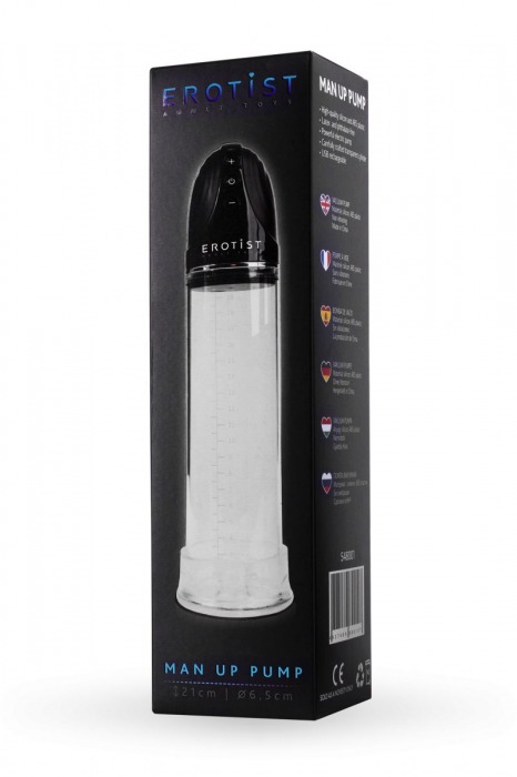 Автоматическая вакуумная помпа Man up pump - Erotist Adult Toys - в Жуковском купить с доставкой
