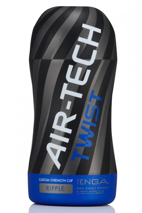 Мастурбатор с регулируемой плотностью обхвата Custom Strength CUP Twist Ripple - Tenga - в Жуковском купить с доставкой