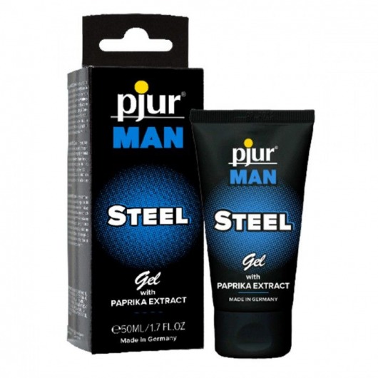Эрекционный гель для пениса pjur MAN Steel Gel - 50 мл. - Pjur - купить с доставкой в Жуковском