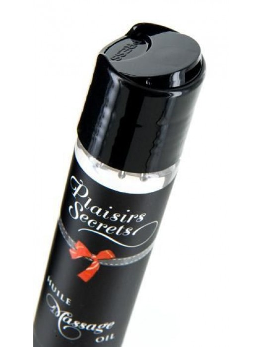 Массажное масло с ароматом кокоса Huile de Massage Gourmande Coco - 59 мл. - Plaisir Secret - купить с доставкой в Жуковском