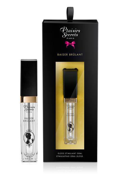 Стимулирующий блеск для губ Baiser Brulant Gloss Plaisirs Secrets - 7 мл. - Plaisir Secret - купить с доставкой в Жуковском