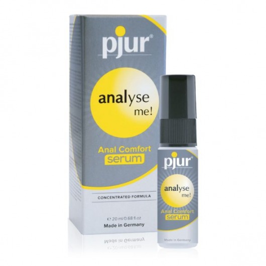 Анальный спрей pjur ANALYSE ME Serum - 20 мл. - Pjur - купить с доставкой в Жуковском