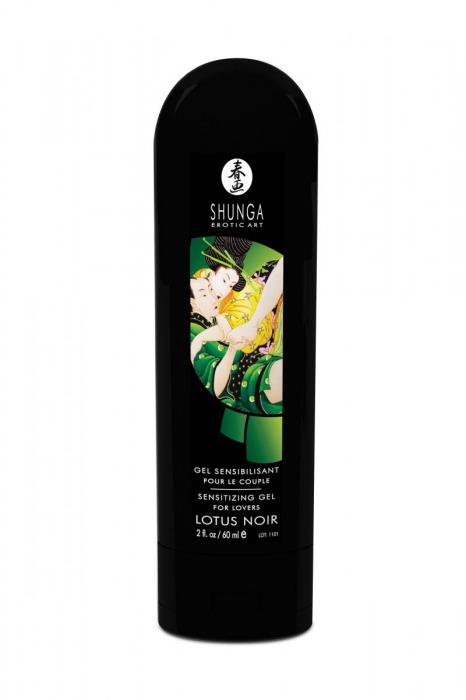 Интимный гель для пар, усиливающий наслаждение, Lotus Noir - 60 мл. - Shunga - купить с доставкой в Жуковском