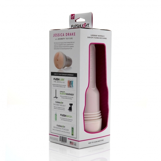 Мастурбатор-вагина Fleshlight Girls - Jessica Drake Heavenly - Fleshlight - в Жуковском купить с доставкой