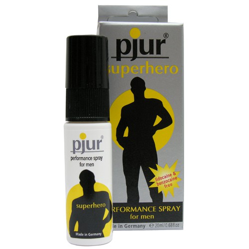 Пролонгирующий мужской спрей pjur SUPERHERO spray - 20 мл. - Pjur - купить с доставкой в Жуковском