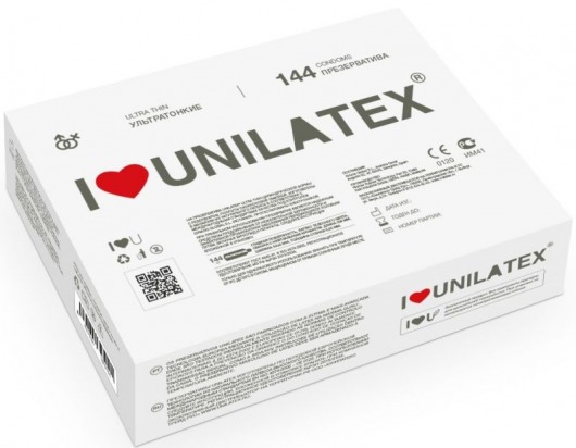 Ультратонкие презервативы Unilatex Ultra Thin - 144 шт. - Unilatex - купить с доставкой в Жуковском