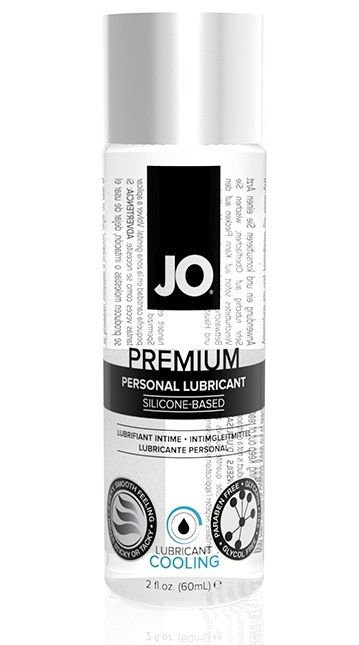 Охлаждающий лубрикант на силиконовой основе JO Personal Premium Lubricant Cooling - 60 мл. - System JO - купить с доставкой в Жуковском