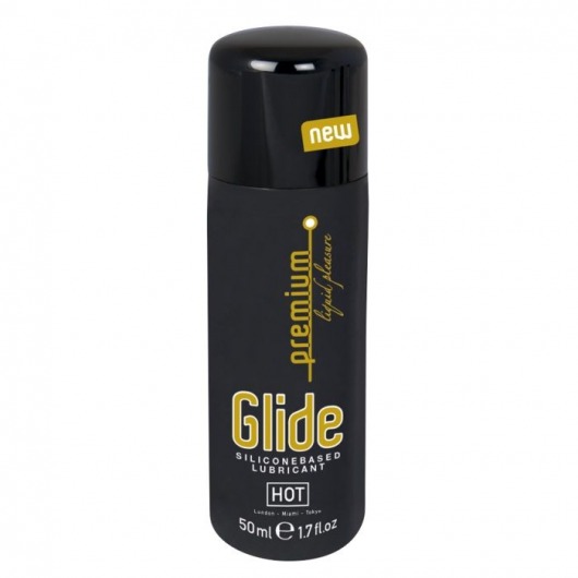 Интимный гель на силиконовой основе Premium Glide - 50 мл. - HOT - купить с доставкой в Жуковском