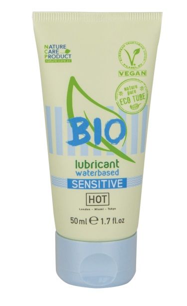 Органический лубрикант для чувствительной кожи Bio Sensitive - 50 мл. - HOT - купить с доставкой в Жуковском