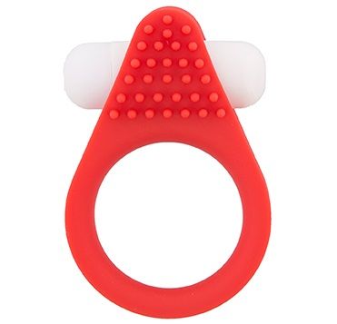 Красное эрекционное кольцо LIT-UP SILICONE STIMU RING 1 RED - Dream Toys - в Жуковском купить с доставкой