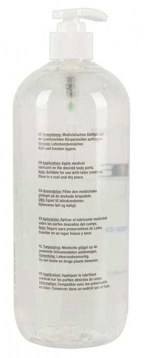 Гель-смазка на водной основе JUSTGLIDE - 1000 мл. - Orion - купить с доставкой в Жуковском