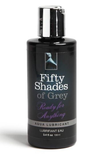 Лубрикант на водной основе Ready for Anything Aqua Lubricant - 100 мл. - Fifty Shades of Grey - купить с доставкой в Жуковском