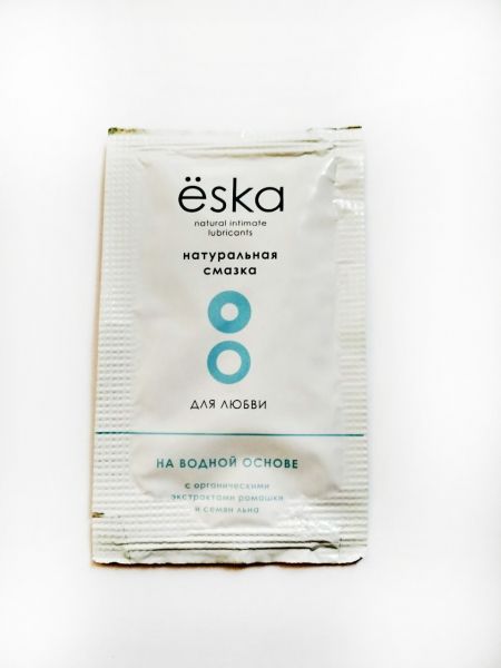 Натуральный лубрикант на водной основе Ёska - 7 мл. - Eska - купить с доставкой в Жуковском