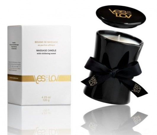 Массажная свеча Titillating Massage Candle - 120 мл. - YESforLOV - купить с доставкой в Жуковском