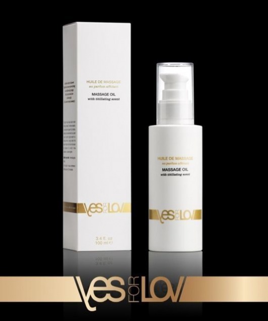 Массажное масло TITILLATING MASSAGE OIL - 100 мл. - YESforLOV - купить с доставкой в Жуковском