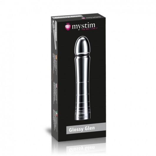 Фаллоимитатор для электростимуляции Glossy Glen Dildo - 14 см. - MyStim - купить с доставкой в Жуковском