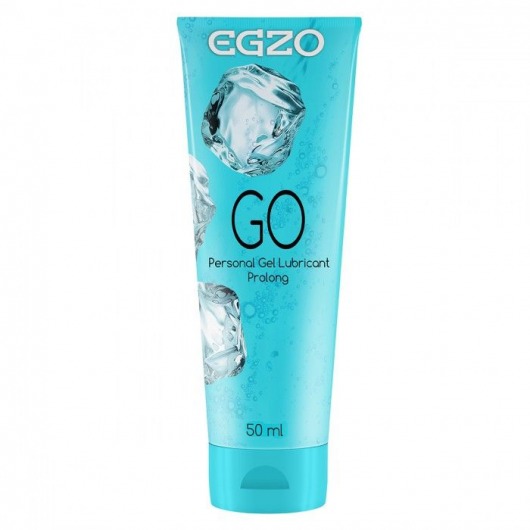 Пролонгирующий лубрикант на водной основе Egzo Go - 50 мл. - EGZO - купить с доставкой в Жуковском