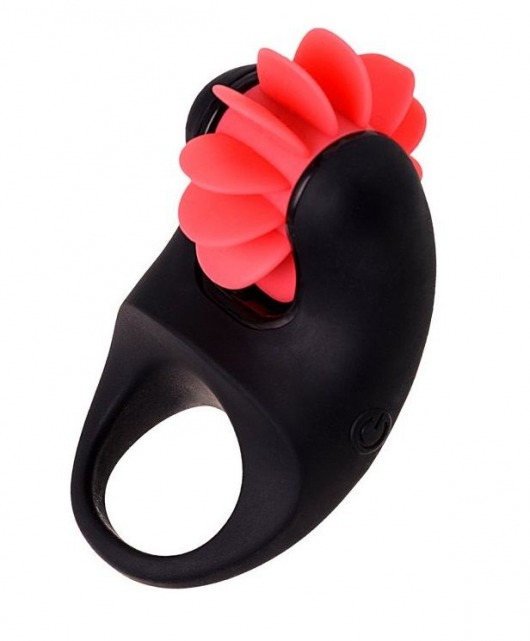 Чёрно-красное эрекционное виброкольцо Erotist - Erotist Adult Toys - в Жуковском купить с доставкой