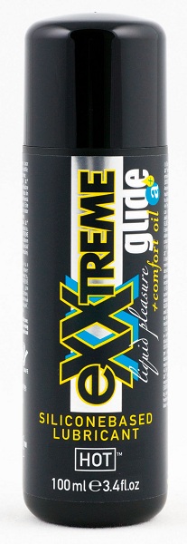 Анальная смазка на силиконовой основе Exxtreme Glide - 100 мл. - HOT - купить с доставкой в Жуковском
