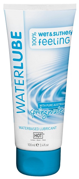 Лубрикант на основе чистой родниковой воды WaterLube - 100 мл. - HOT - купить с доставкой в Жуковском