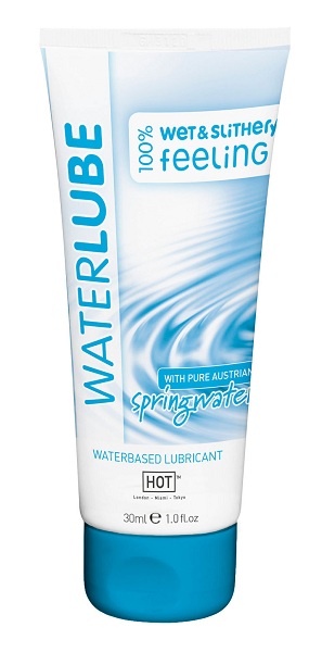 Гель-смазка на основе чистой родниковой воды WaterLube - 30 мл. - HOT - купить с доставкой в Жуковском