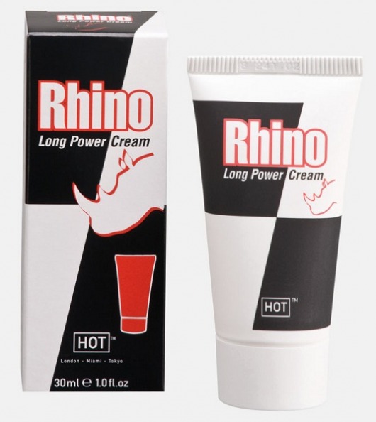 Крем-пролонгатор для мужчин Rhino - 30 мл. - HOT - купить с доставкой в Жуковском