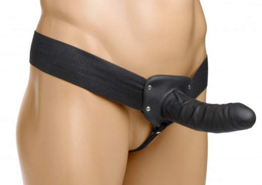 Полый страпон Erection Assist - 15,2 см. - XR Brands - купить с доставкой в Жуковском