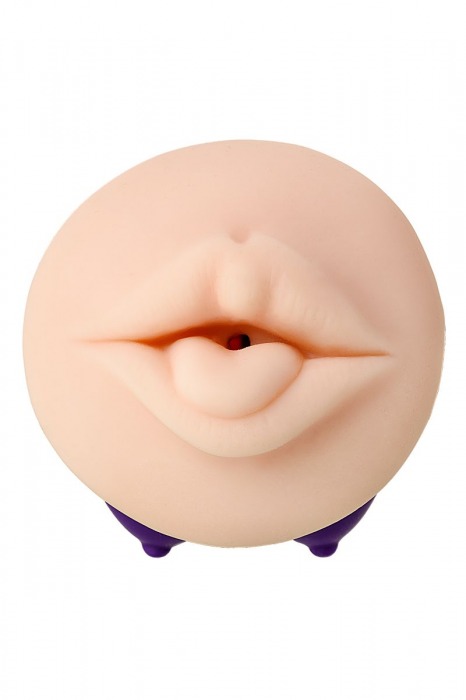 Двухсторонний мастурбатор JOS YARA в фиолетовой колбе - JOS - в Жуковском купить с доставкой