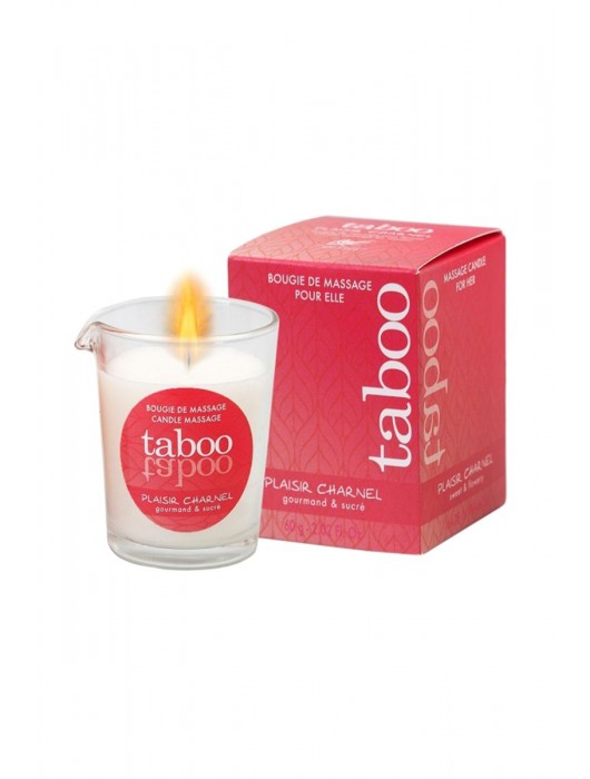 Массажное аромамасло с афродизиаками для женщин RUF Taboo Plaisir charnel - 60 гр. - RUF - купить с доставкой в Жуковском