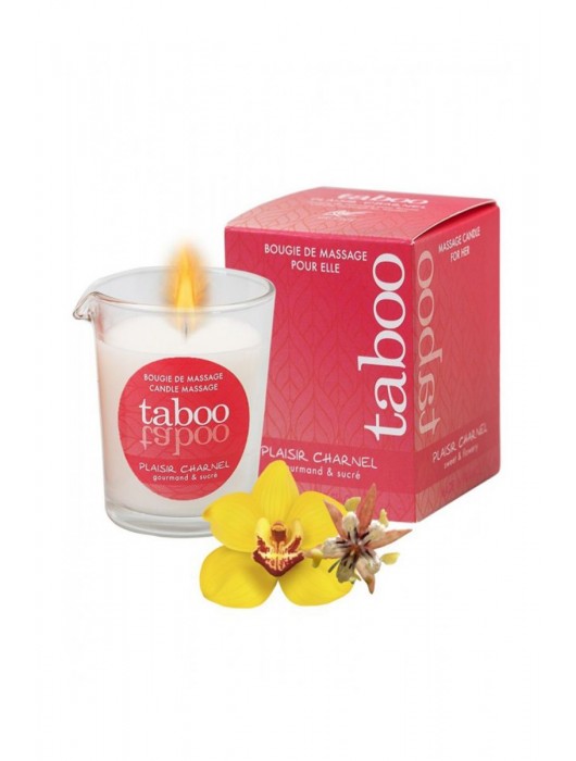 Массажное аромамасло с афродизиаками для женщин RUF Taboo Plaisir charnel - 60 гр. - RUF - купить с доставкой в Жуковском