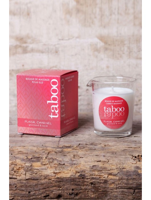 Массажное аромамасло с афродизиаками для женщин RUF Taboo Plaisir charnel - 60 гр. - RUF - купить с доставкой в Жуковском