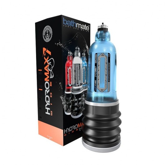 Синяя гидропомпа HydroMAX7 Wide Boy - Bathmate - в Жуковском купить с доставкой