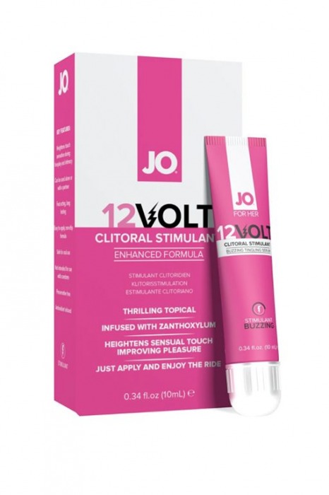 Возбуждающая сыворотка мощного действия JO Volt 12V - 10 мл. - System JO - купить с доставкой в Жуковском
